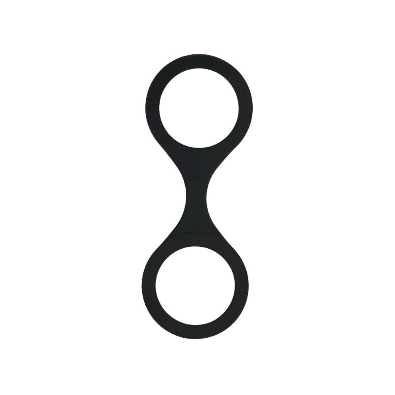 Xgen Products Whisper of Ecstasy WhipSmart Silicone Handcuffs with Blindfold - - Cuffs and Restraints