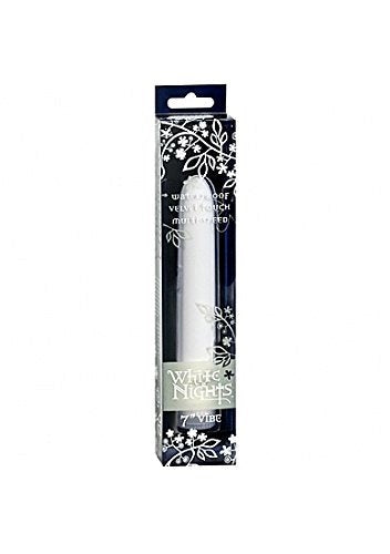 Doc Johnson White Nights Velvet Touch Bullet Vibrator - - Bullet Vibrators
