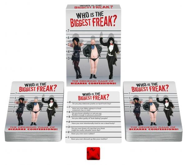 Kheper Games Whos the Biggest Freak Game 552 Questions - - Sex Games, Coupons and Tricks