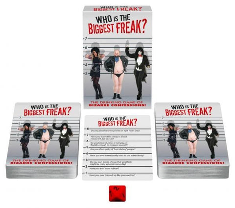 Kheper Games Whos the Biggest Freak Game 552 Questions - Sex Games, Coupons and Tricks