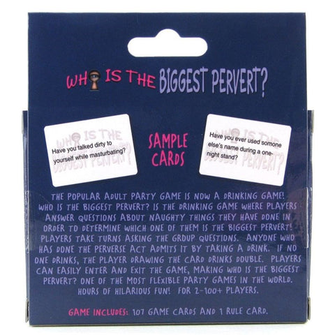Kheper Games Whos the Biggest Pervert Adult Game - Sex Games, Coupons and Tricks