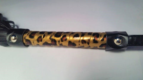 BDStyle Wild Leopard Whip 32cm BDSM Impact Play - Whips And Crops