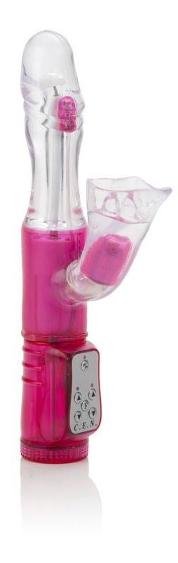 California Exotics Wild Orchid Rabbit Vibrator With Balls And Stimulators Dual Motor - Rabbit Vibrators