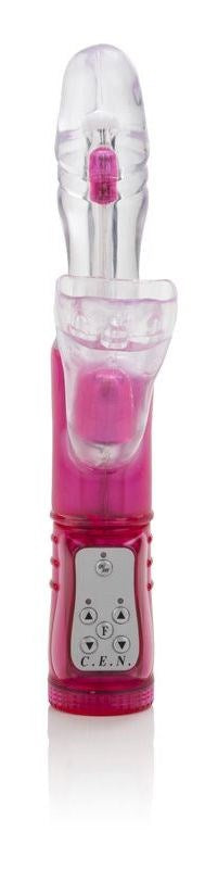 California Exotics Wild Orchid Rabbit Vibrator With Balls And Stimulators Dual Motor - Rabbit Vibrators