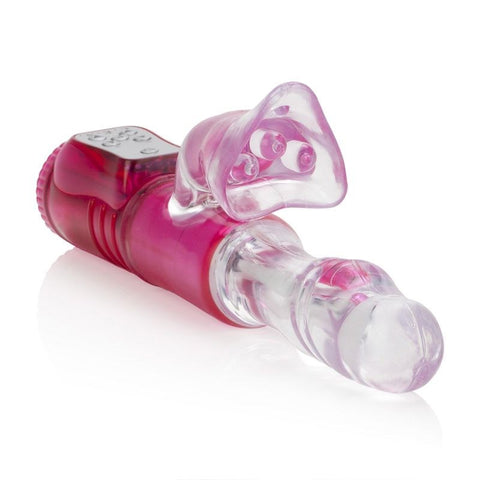 California Exotics Wild Orchid Rabbit Vibrator With Balls And Stimulators Dual Motor - Rabbit Vibrators