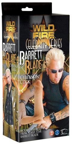 Topco Wildfire Celebrity Series Barrett Blade Cock Dual Density Dildo - Realistic Dildos