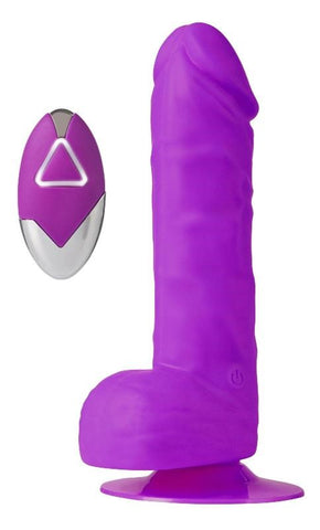 NANMA Corporation Wireless Silicone 7 Penis Shaped Vibrator with Remote Control - Realistic Dildos