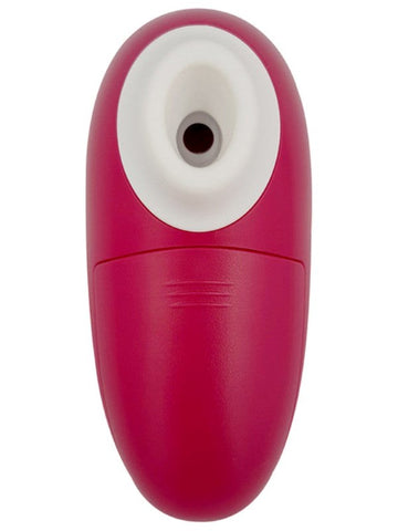 Womanizer Mini Red Wine Clitoral Stimulator with Pleasure Air Technology - Clit Ticklers and Pulsators