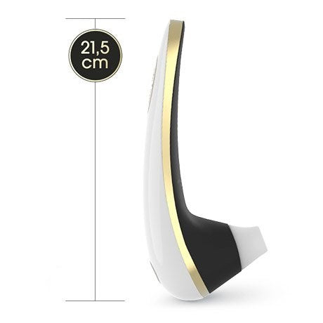 Womanizer Plus Long White Clitoral Stimulator with Pleasure Air Technology - Clit Ticklers and Pulsators