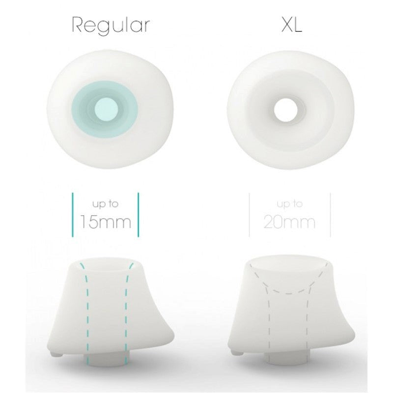 Womanizer Silicone Head 5 Pack Medical Grade Replacement Components - - Vibrator Accessories