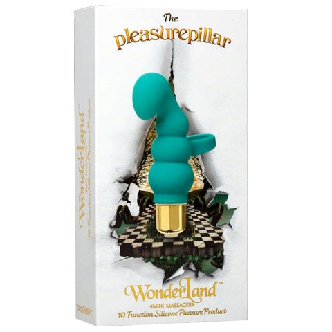 Doc Johnson Wonderland The Pleasurepillar Mini Massagers Finger Vibrator - Waterproof Vibrators
