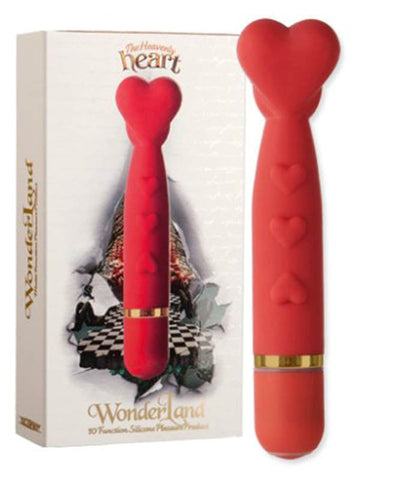 Doc Johnson Wonderland The Heavenly Heart Adult Massager Heart Shape Design - Clit Ticklers and Pulsators