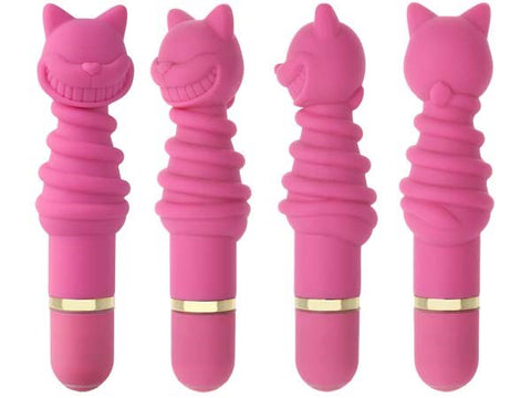 Doc Johnson Wonderland The Kinky Kat Personal Vibrator with 10 Functions - Personal Massagers