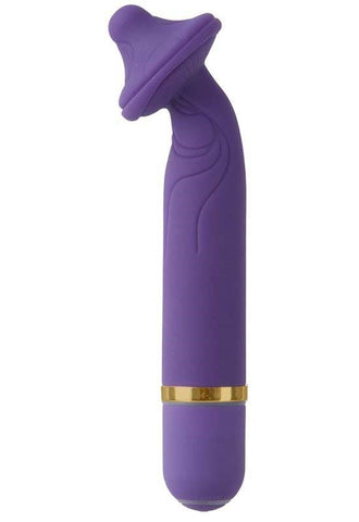 Doc Johnson Wonderland Mystical Mushroom Clitoral Vibrator with 10 Functions - Clit Ticklers and Pulsators