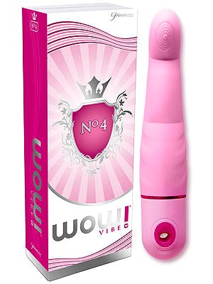 Pipedream WOW! No.4 Multi Functions G Spot Massager Curved Vibrator - - G-Spot Vibrators