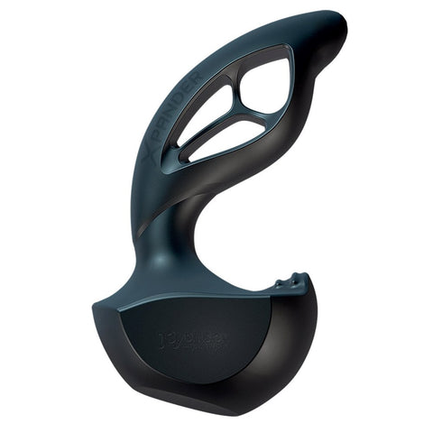 JoyDivision XPANDER X3 Deep Black 3 Spoke Prostate Massager - Prostate Toys