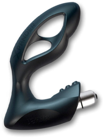 XPANDER X4+ Deep Black Solo Fit Options Expandable Prostate Massager - Prostate Toys