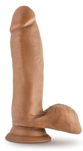 Blush Novelties XX Elysium Mocha Suction Cup Dildo with Dual Density - Non-Realistic Dildos