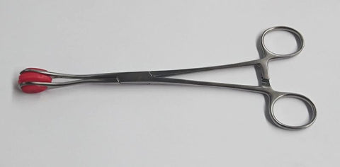 Hells Couture Young Tongue forceps with Straight Handle 20cm Medical BDSM Tool - Dental and Clinical