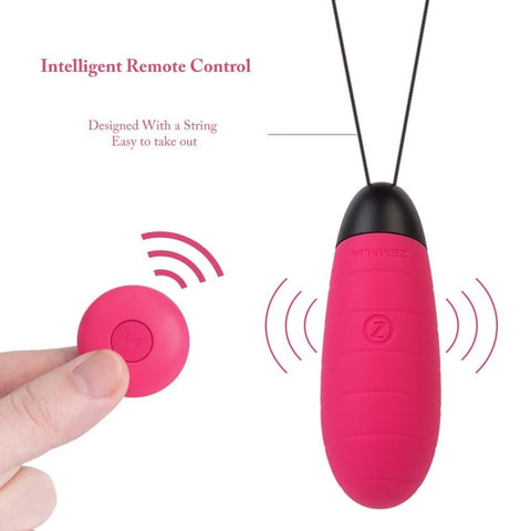Zemalia Doris Vibrating Love Egg with Wireless Remote Control - Waterproof Vibrators