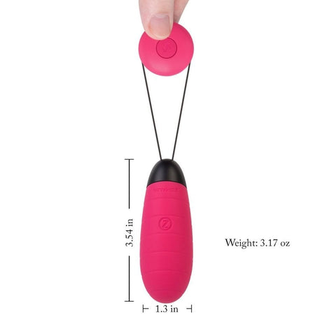 Zemalia Doris Vibrating Love Egg with Wireless Remote Control - Waterproof Vibrators