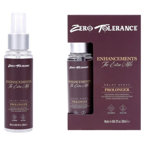 Evolved Zero Tolerance Enhancements The Extra Mile Delay Spray Instant Acting - Sex Pheromones and Perfumes