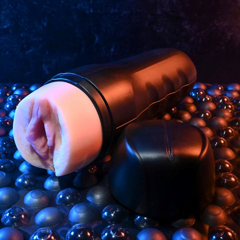 Zero Tolerance Grip It Stroker Push And Play CRings Textured Masturbator - Masturbators and Strokers