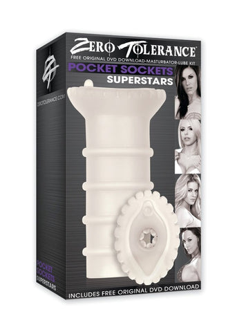 Evolved Zero Tolerance Pocket Sockets Buy More Save More Compact Masturbator - Realistic Butts And Vaginas