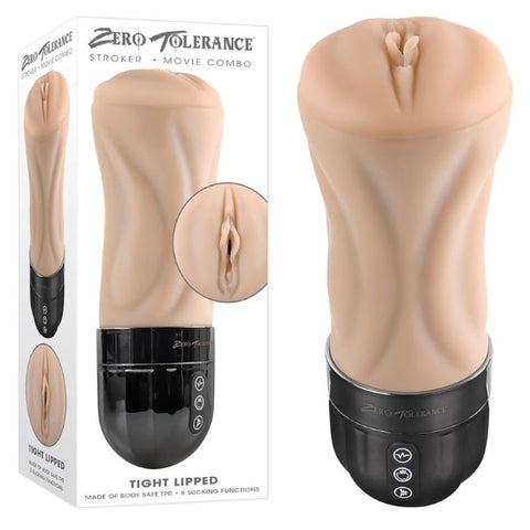 Evolved Zero Tolerance Tight Lipped Dual Motor Masturbator with Suction - Masturbators and Strokers