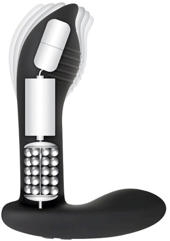 Evolved Zero Tolerance Twisted Rimmer Vibrating Prostate Massager Dual Motor - Prostate Toys