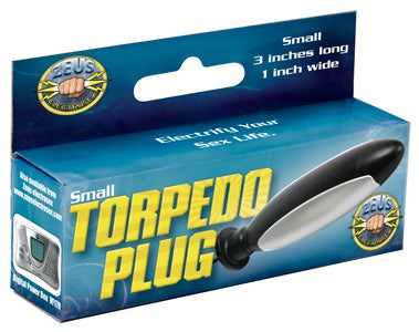 XR Brands Zeus Electrosex Torpedo Plug Anal Stimulation & Vibration - - Electro Sex