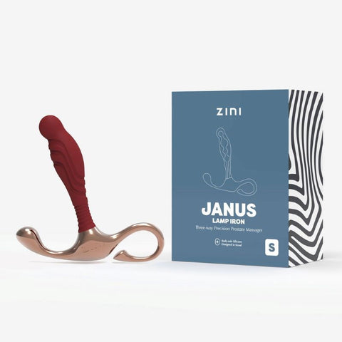 Zini Janus Lamp Iron Prostate Massager with Weighted Zinc Core - Prostate Toys