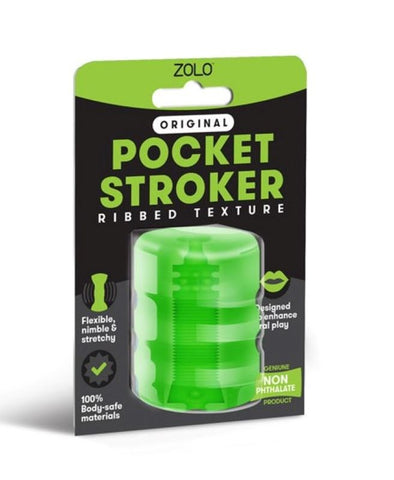 Xgen Products Zolo Original Pocket Stroker CRing for Winners Ribbed Texture - Masturbators and Strokers
