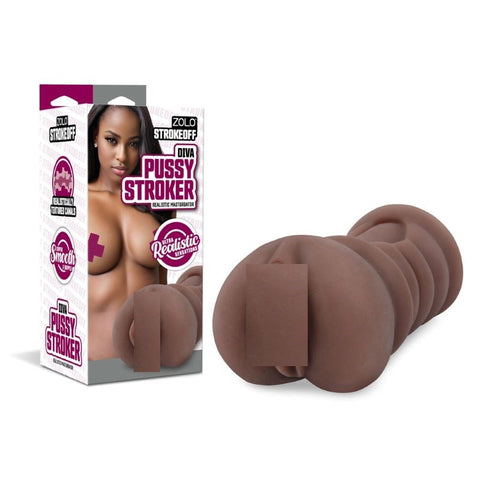 Zolo Stroke Off Diva Realistic Male Masturbator with Textured Interior - Realistic Butts And Vaginas