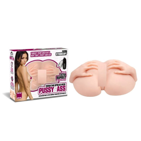 Zolo's Indulgent Vibrating Pleasure Spreader - Elevate Your Intimate Moments - Realistic Butts And Vaginas