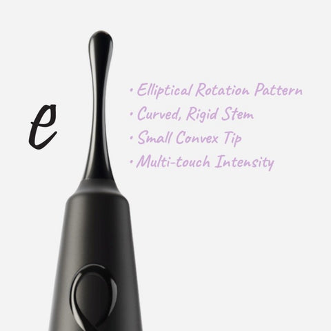 Zumio E Clitoral Vibrator with Revolutionary SpiroTIP Technology - Clit Ticklers and Pulsators
