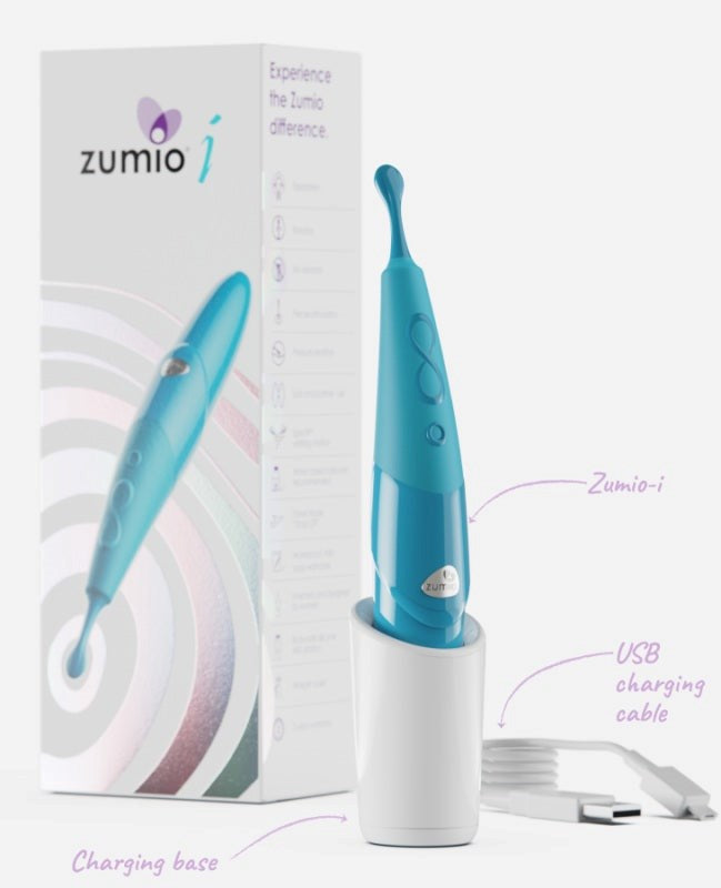 Zumio i Clitoral Vibrator with Revolutionary Rotation Technology - - Clit Ticklers and Pulsators