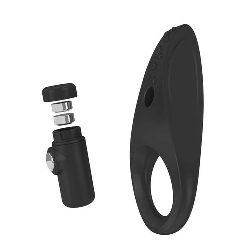 OVO B3 Vibrating Cock Ring with Clitoral Stimulator for Couples - Cock Rings