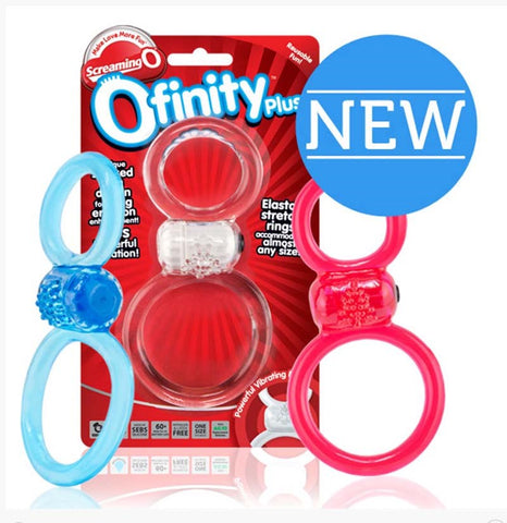 Screaming O Ofinity Plus Vibrating Double Cock Ring - Vibrating Cock Rings