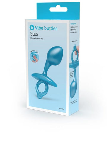 B Vibe Bulb Silicone Prostate Massager Targeted P Spot Stimulation - Butt Plugs