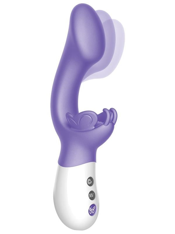 Xgen Products Come Hither Butterfly G Kiss G Spot Massager Dual Stimulation - G-Spot Vibrators