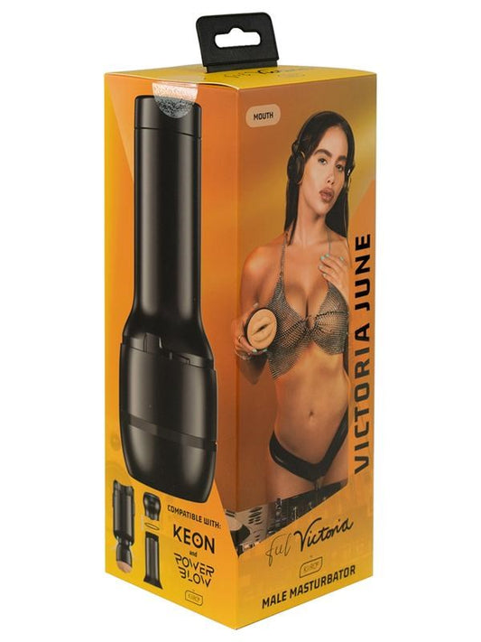 Kiiroo Feel Victoria June Masturbator Sleeve Interactive Male Sex Toy - - Masturbators and Strokers