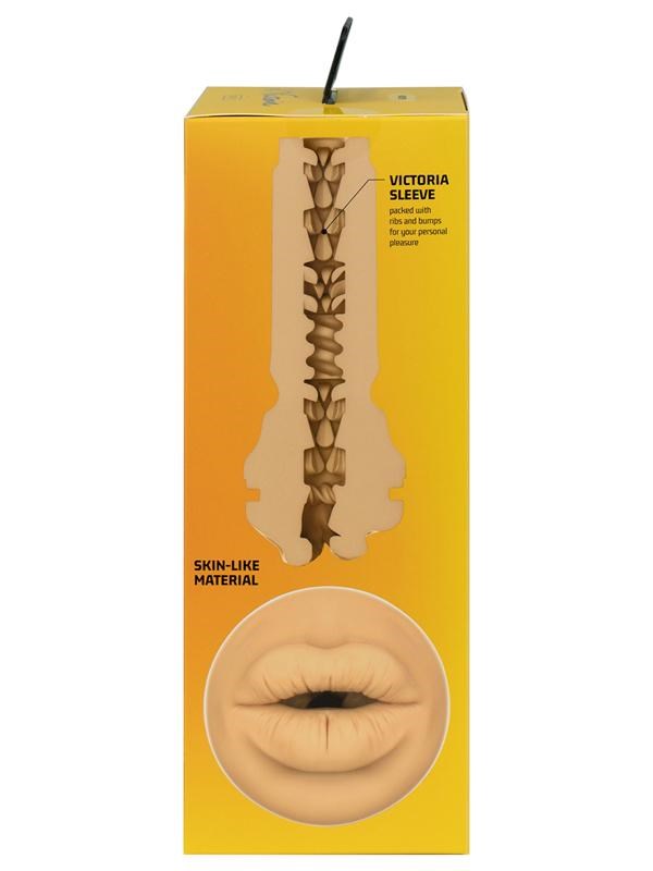 Kiiroo Feel Victoria June Masturbator Sleeve Interactive Male Sex Toy - - Masturbators and Strokers