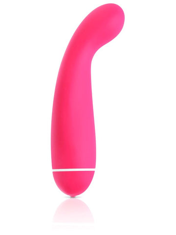 Pipedream Products Jimmyjane INTRO 6 Silicone G Spot Vibrator Pink Curved - G-Spot Vibrators