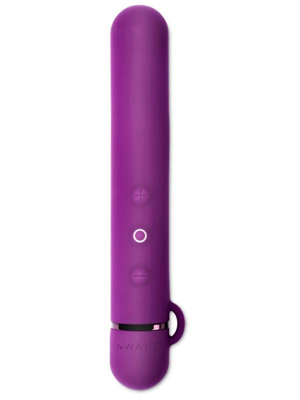Le Wand Chrome Baton Rechargeable Bullet Vibrator with 15 Vibration Modes - Bullet Vibrators