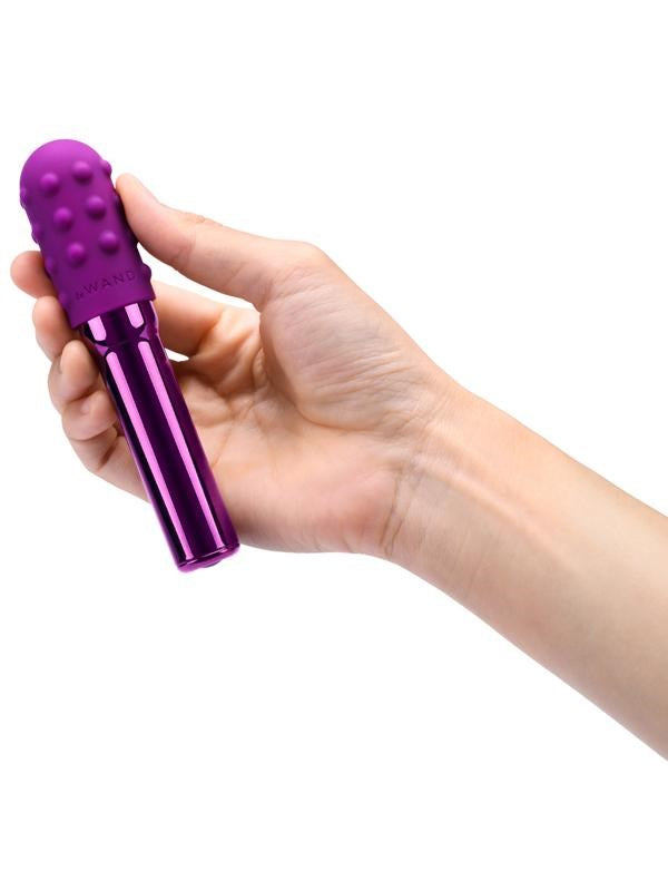 Le Wand Chrome Grand Luxury Bullet Vibrator with 11 Vibration Modes - Bullet Vibrators