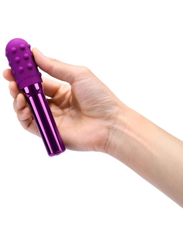 Le Wand Chrome Grand Luxury Bullet Vibrator with 11 Vibration Modes - Bullet Vibrators