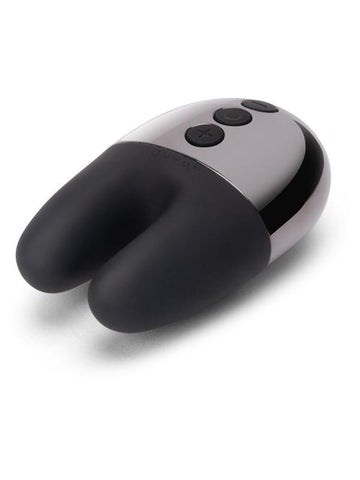 Le Wand Chrome Mini Double Vibrator Dual Motor Clitoral Stimulation - Rabbit Vibrators
