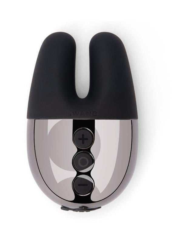 Le Wand Chrome Mini Double Vibrator Dual Motor Clitoral Stimulation - Rabbit Vibrators