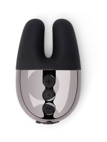 Le Wand Chrome Mini Double Vibrator Dual Motor Clitoral Stimulation - Rabbit Vibrators